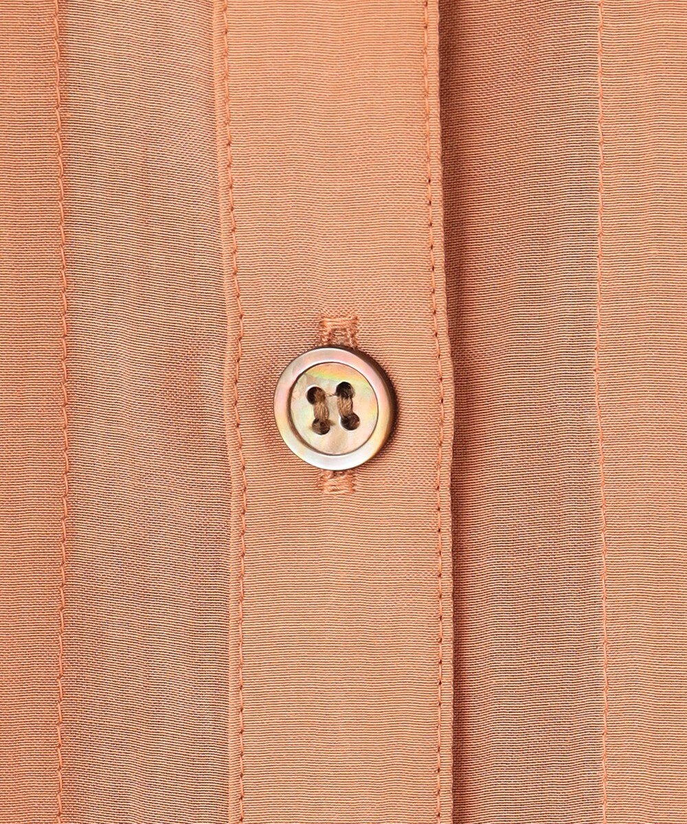 23区 L 【接触冷感/速乾性/洗える】エアリーブライトローン タック ブラウス 