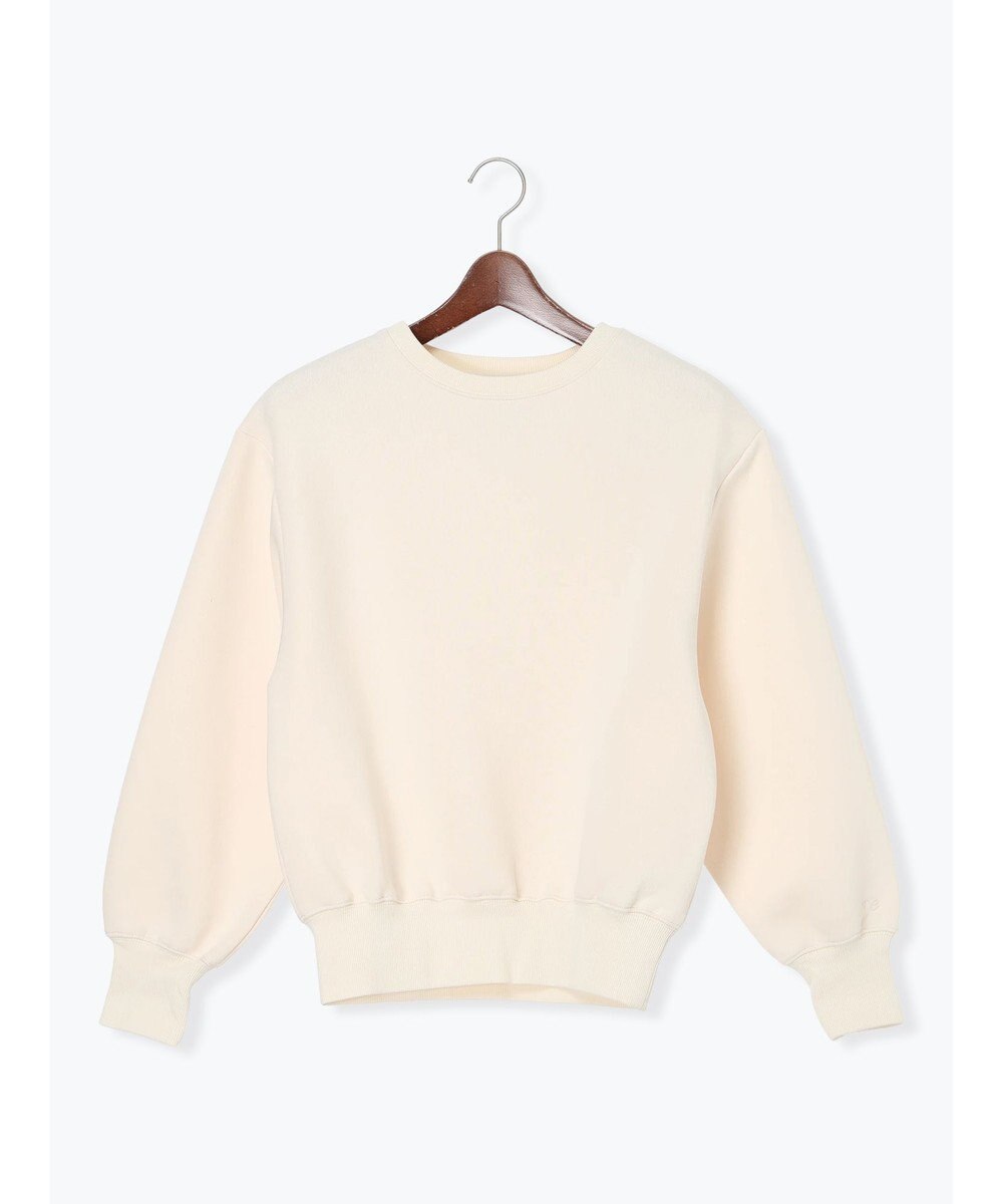 Te chichi ワンポイント刺繍裏起毛プルオーバー 