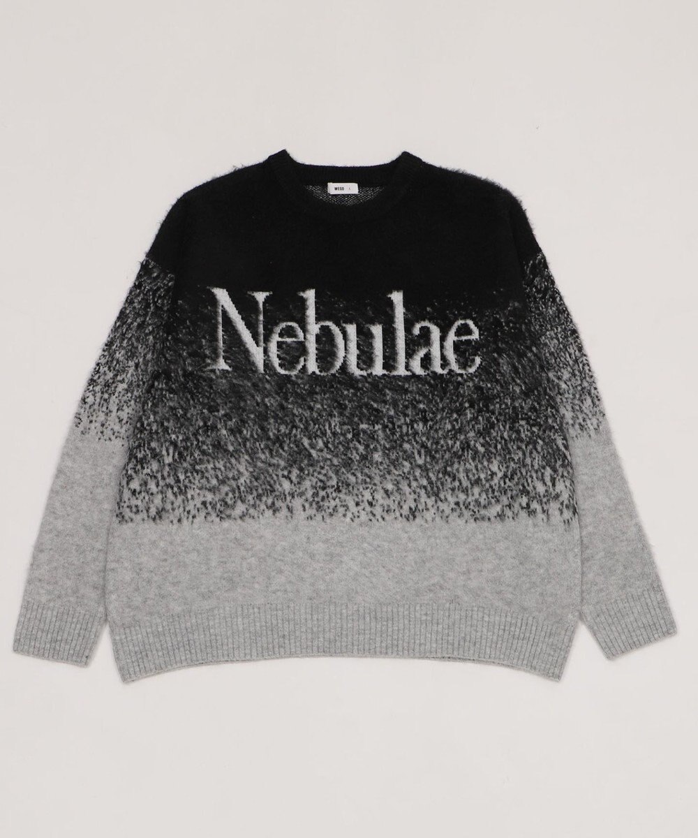 WEGO 【ユニセックス着用ITEM/MLサイズ展開】ファジーグラデーションプルオーバー 