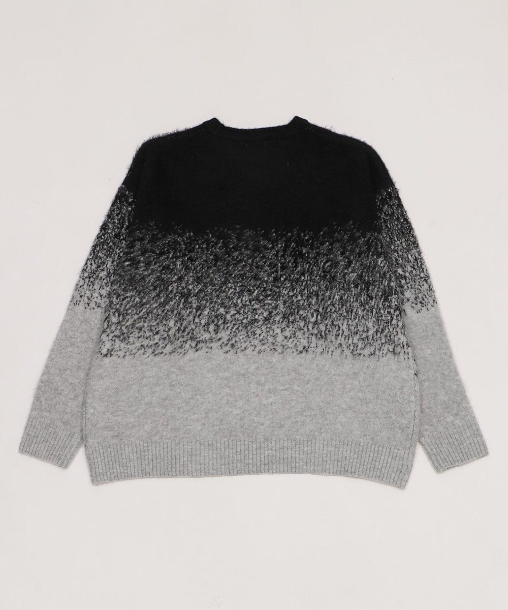 WEGO 【ユニセックス着用ITEM/MLサイズ展開】ファジーグラデーションプルオーバー 