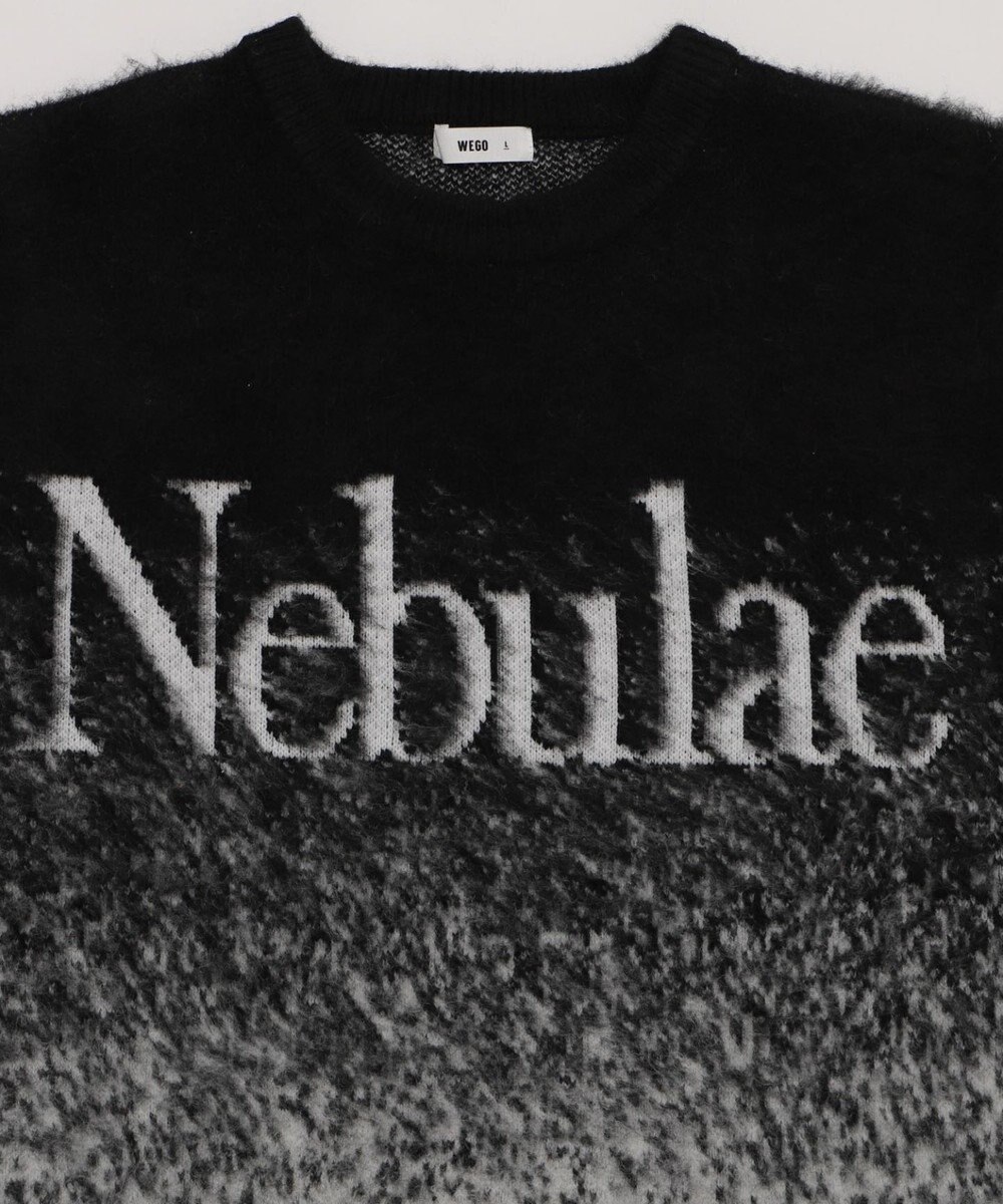 WEGO 【ユニセックス着用ITEM/MLサイズ展開】ファジーグラデーションプルオーバー 