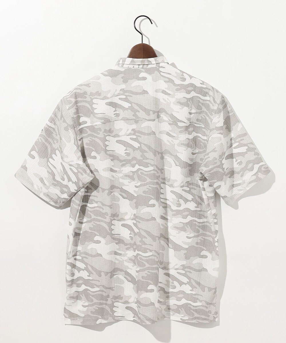 JOSEPH ABBOUD MOUNTAIN 【軽量/ストレッチ】メッシュサッカーカモ アウトドア シャツ 