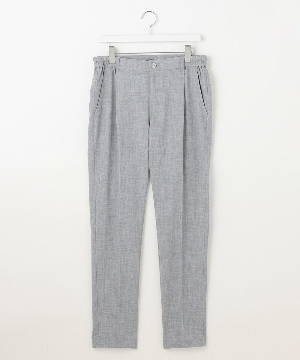 23区GOLF 【MEN】ウールライク　ワンタックテーパードパンツ 