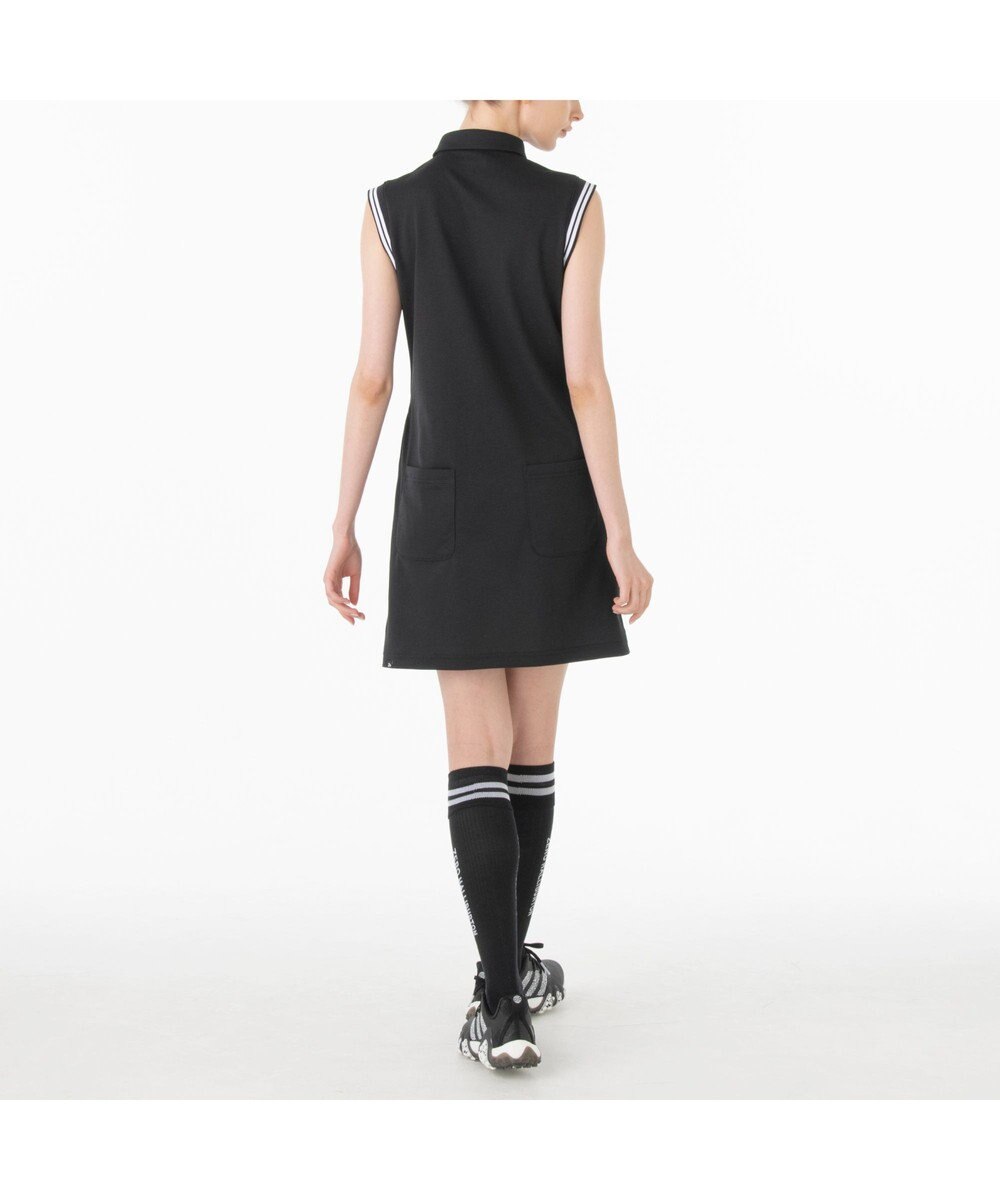 ZERO HALLIBURTON ノースリーブ 鹿の子 ミニワンピース 82831 W4S1b レディースゴルフ 