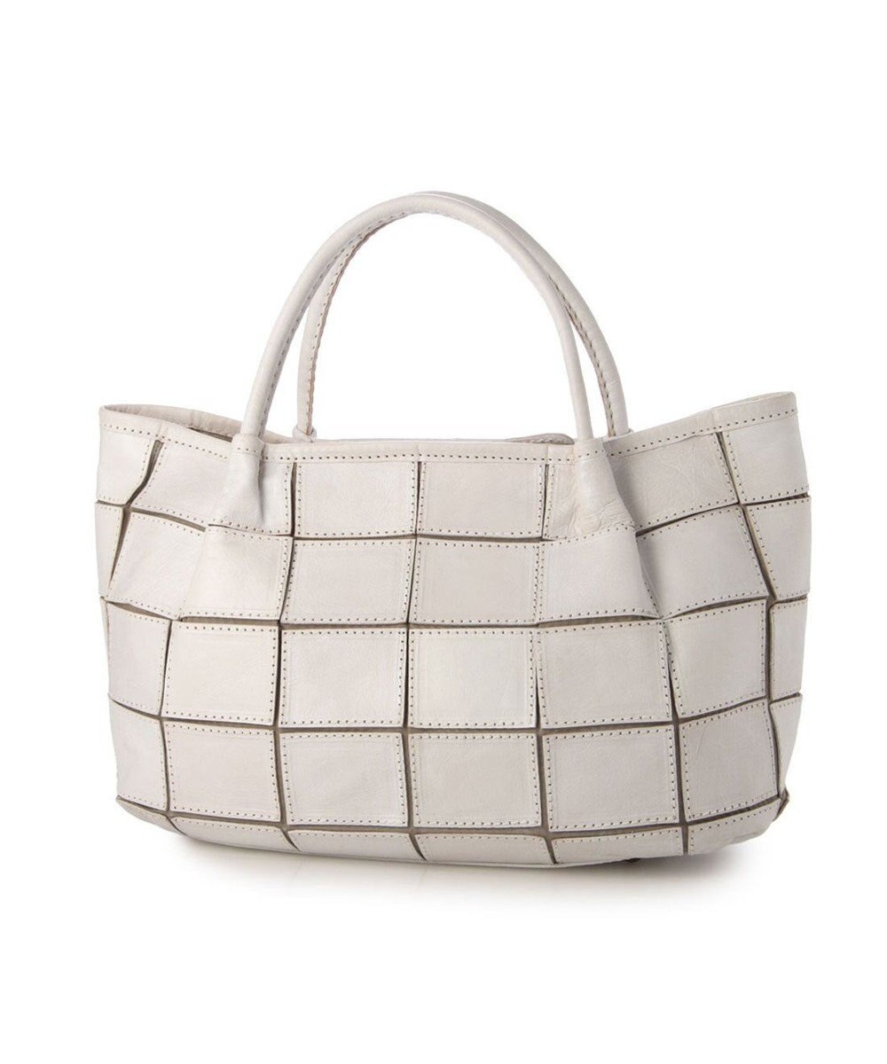 UNBILLION ピークスピーク PEAKSPEAK / 牛革パッチワーク・フラップトートL 