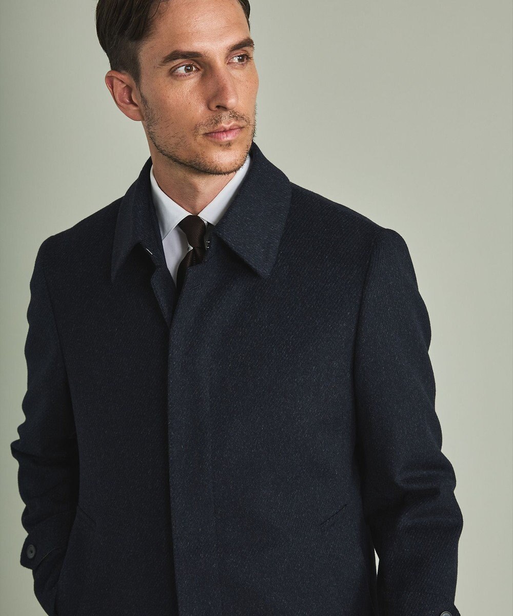 GOTAIRIKU アンゴラビーバー ステンカラーコート 