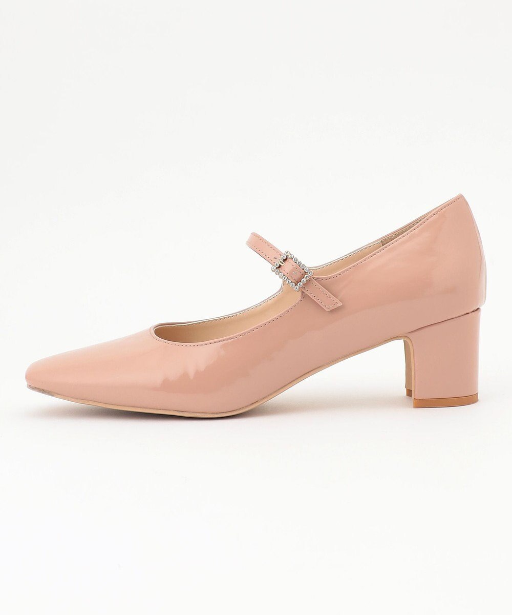 組曲 ビジューバックルメリージェーン パンプス 