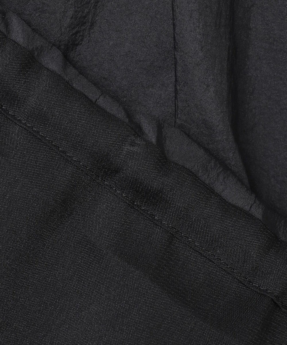 uncrave シアープルーフナイロン ギャザーブラウス 