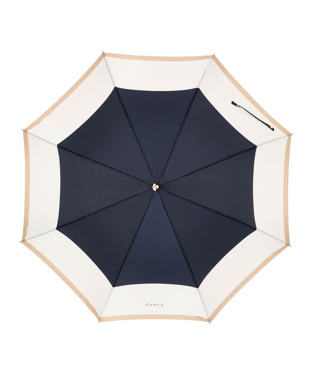 MOONBAT FURLA 長傘 カラーボーダー 耐風 日本製 