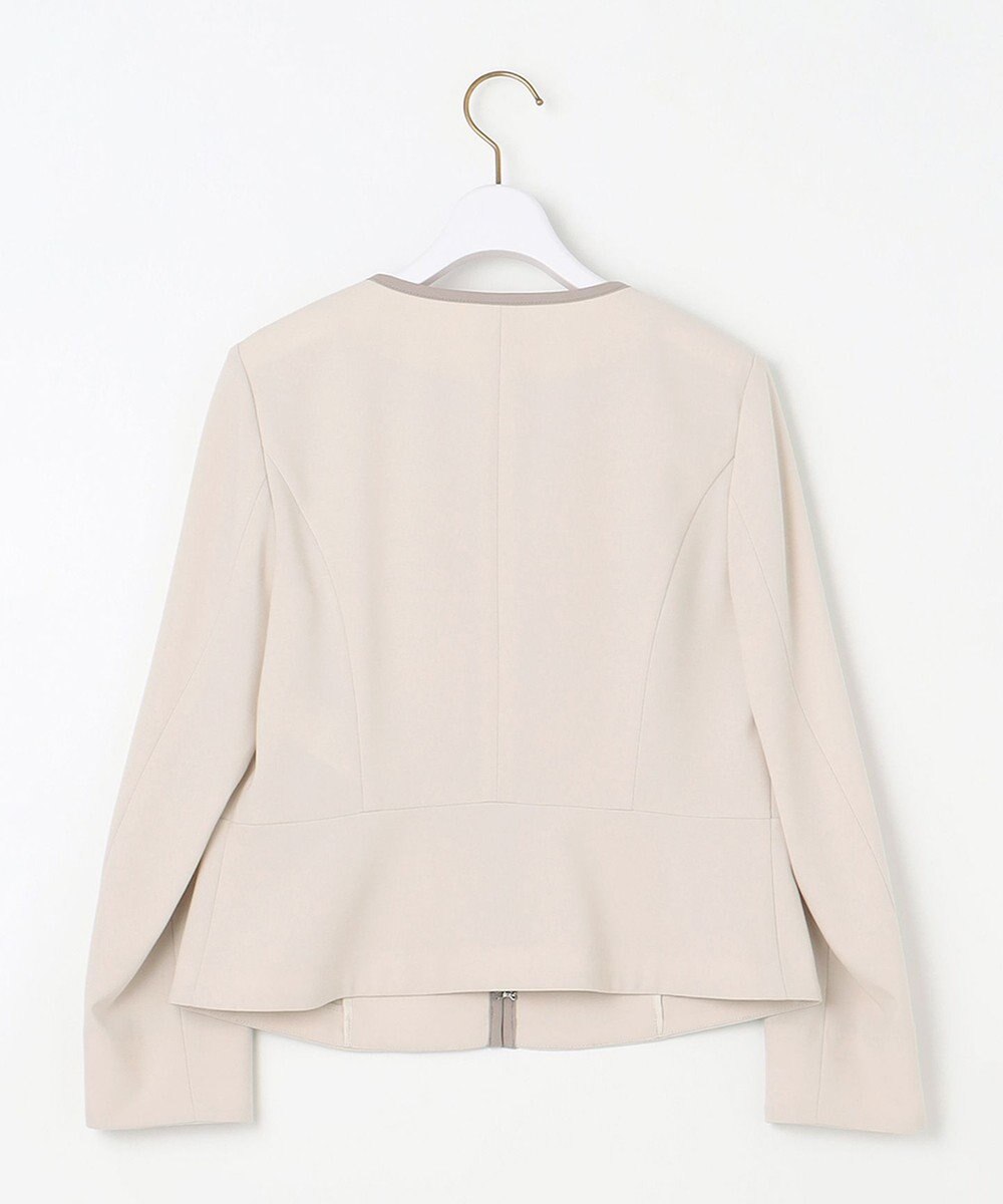 ANY SIS L 【洗える】バイカラードビー ジャケット 