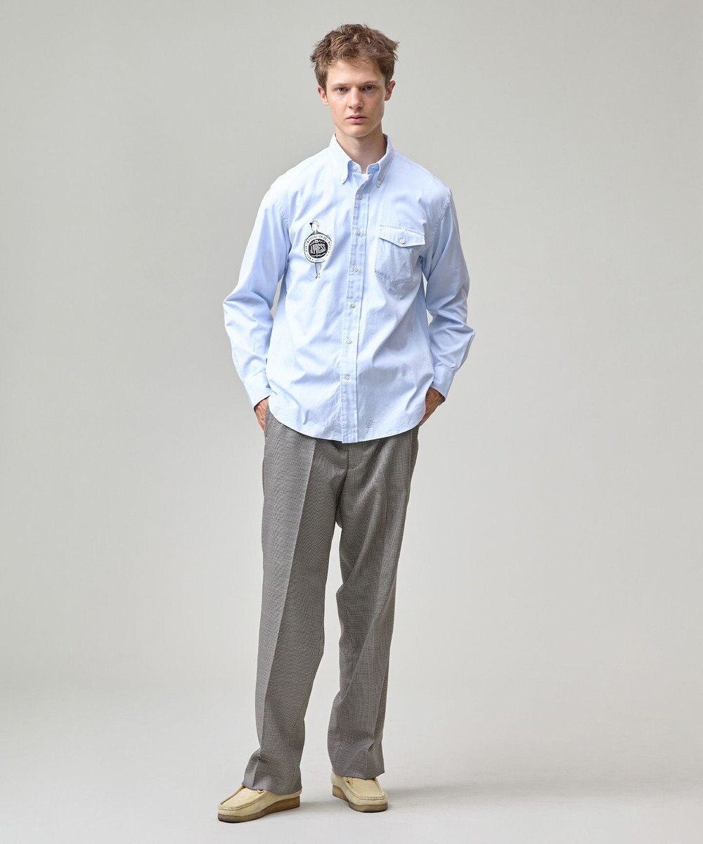 J.PRESS MEN 【AaronChang】【UNISEX】ピンオックス シャツ / B.D. 