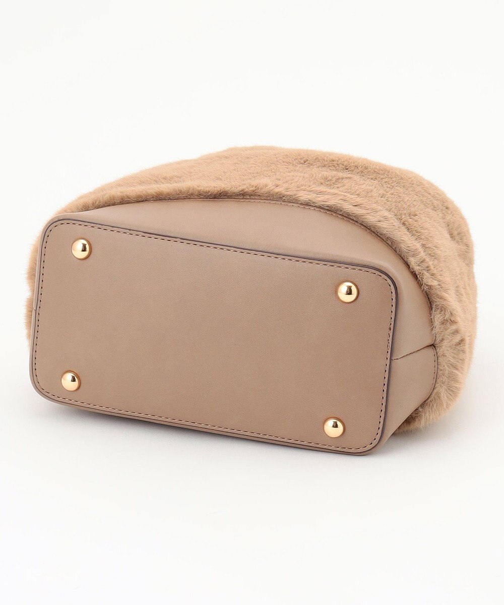 組曲 ファーバケットコンビ バッグ 