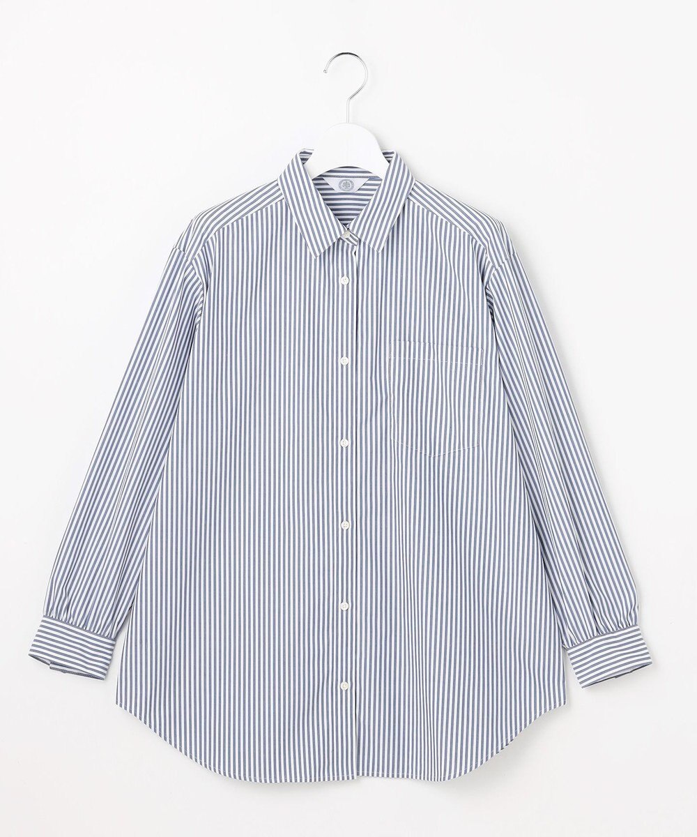 J.PRESS LADIES S エステネージュストライプ シャツ ブラウス 