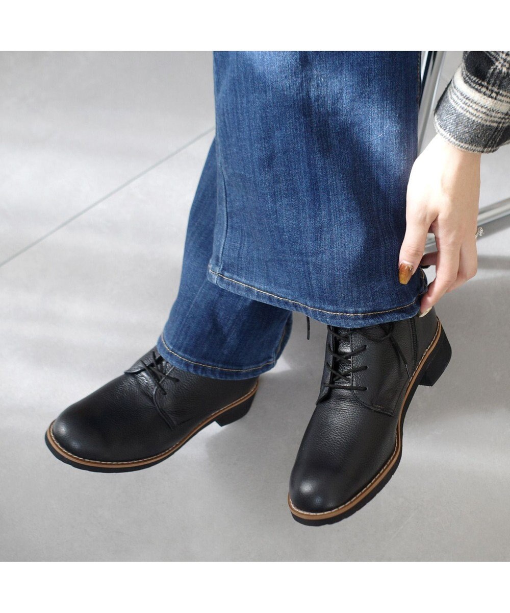 Pointer 本革レースアップブーツ 