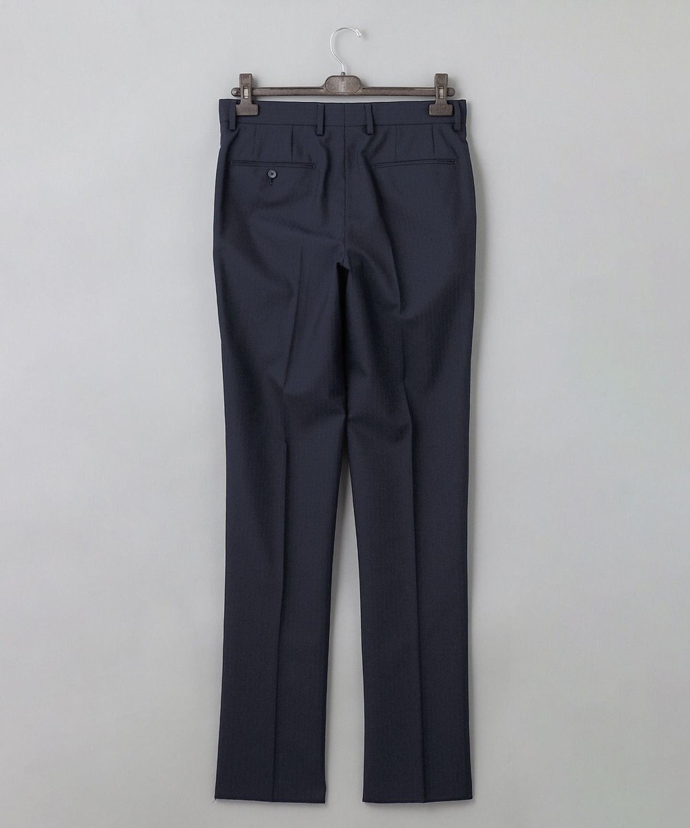 GOTAIRIKU 【オールシーズン対応】WOOL×POLYESTER ライトウェイト スーツ（ネイビーストライプ） 