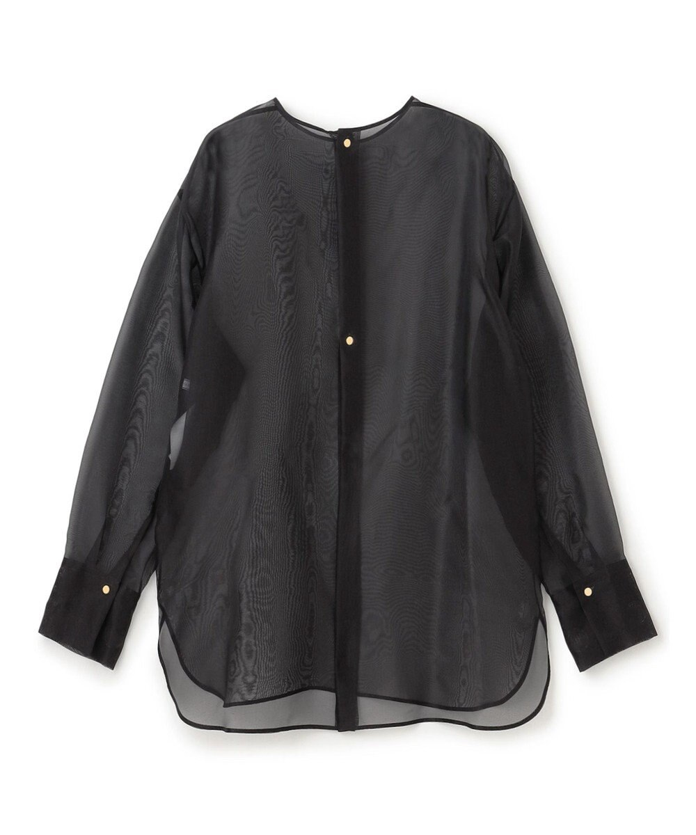 BEIGE， ERICA / シルクシースルークルーネックブラウス 