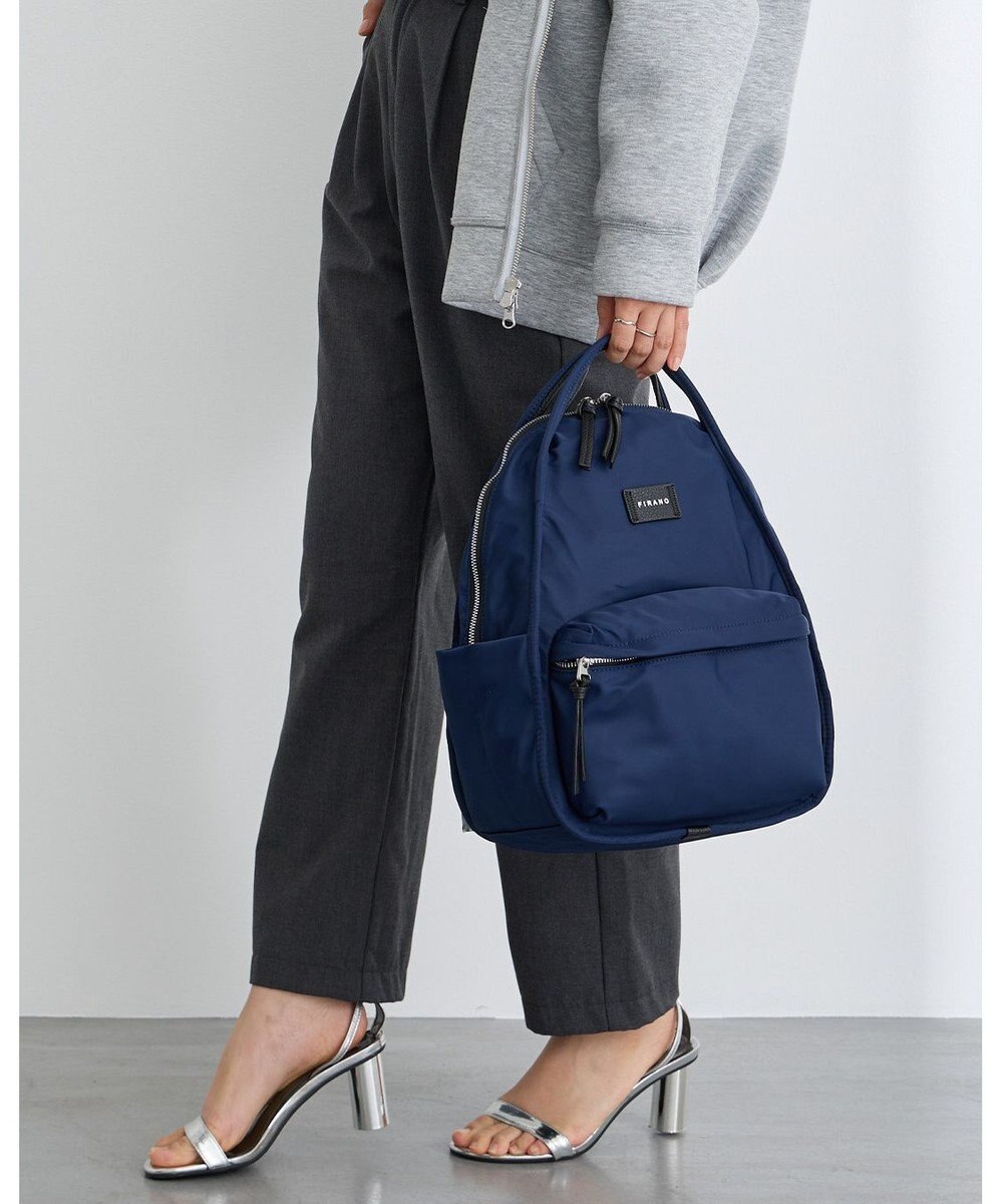 MioFIRANO はっ水軽量ナイロンオーバルハンドルリュック　FIRANO フィラノ 