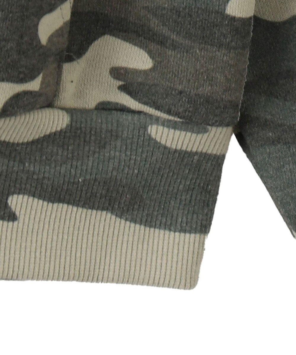 WEGO 【ユニセックス着用ITEM】パターンメタルワンポイントプルパーカー 