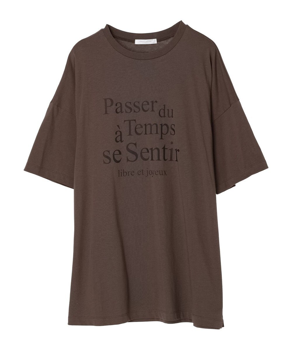 Green Parks 多段ロゴ半袖チュニック 