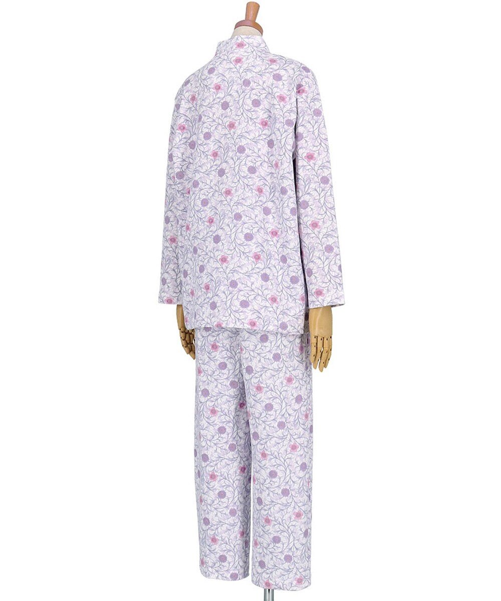 Wing パジャマ 長袖 長ズボン 綿混(本体) あったか レディース EP6013 ウイング／ワコール 