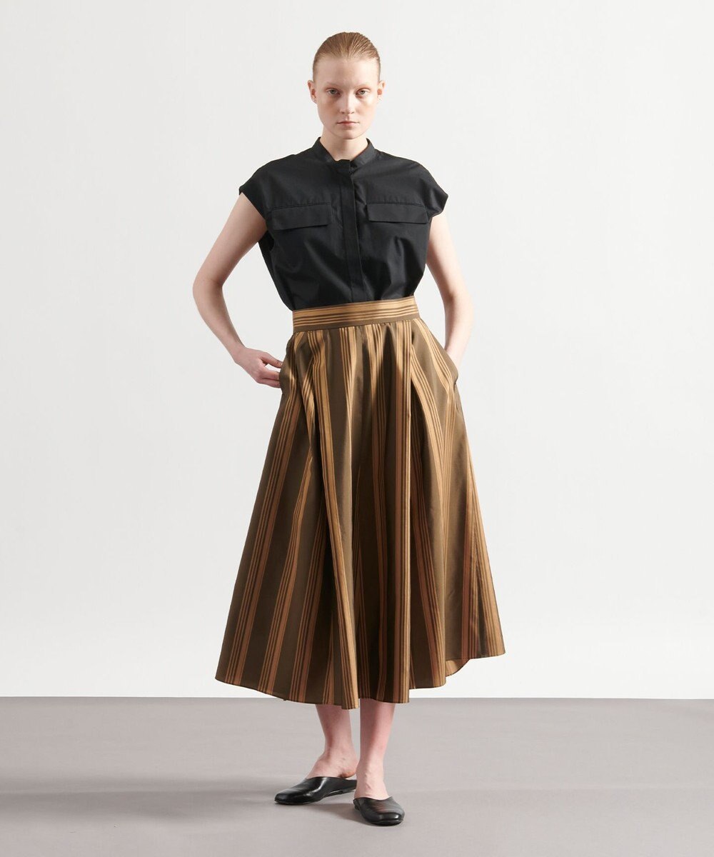 JOSEPH 【洗える】ポプリン　ノースリーブブラウス 