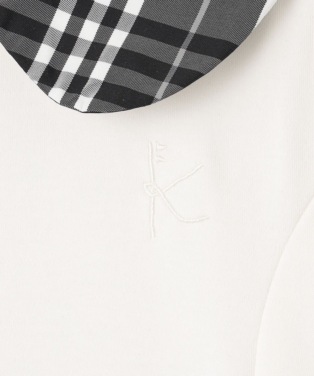 組曲 KIDS 【100㎝】チェックタフタドッキング ワンピース 