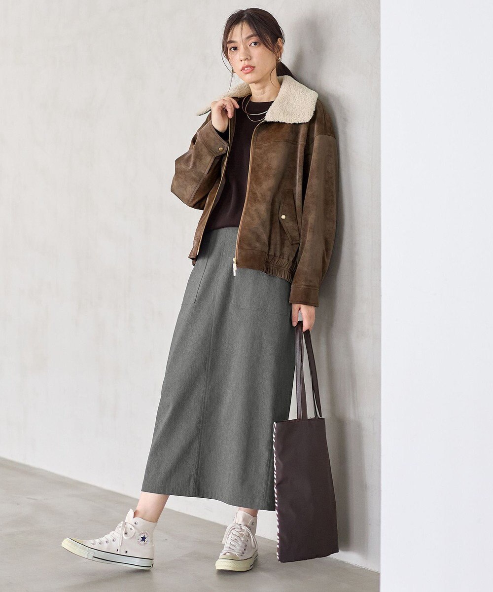 ANY 【2WAY】ボアカラーブルゾン 