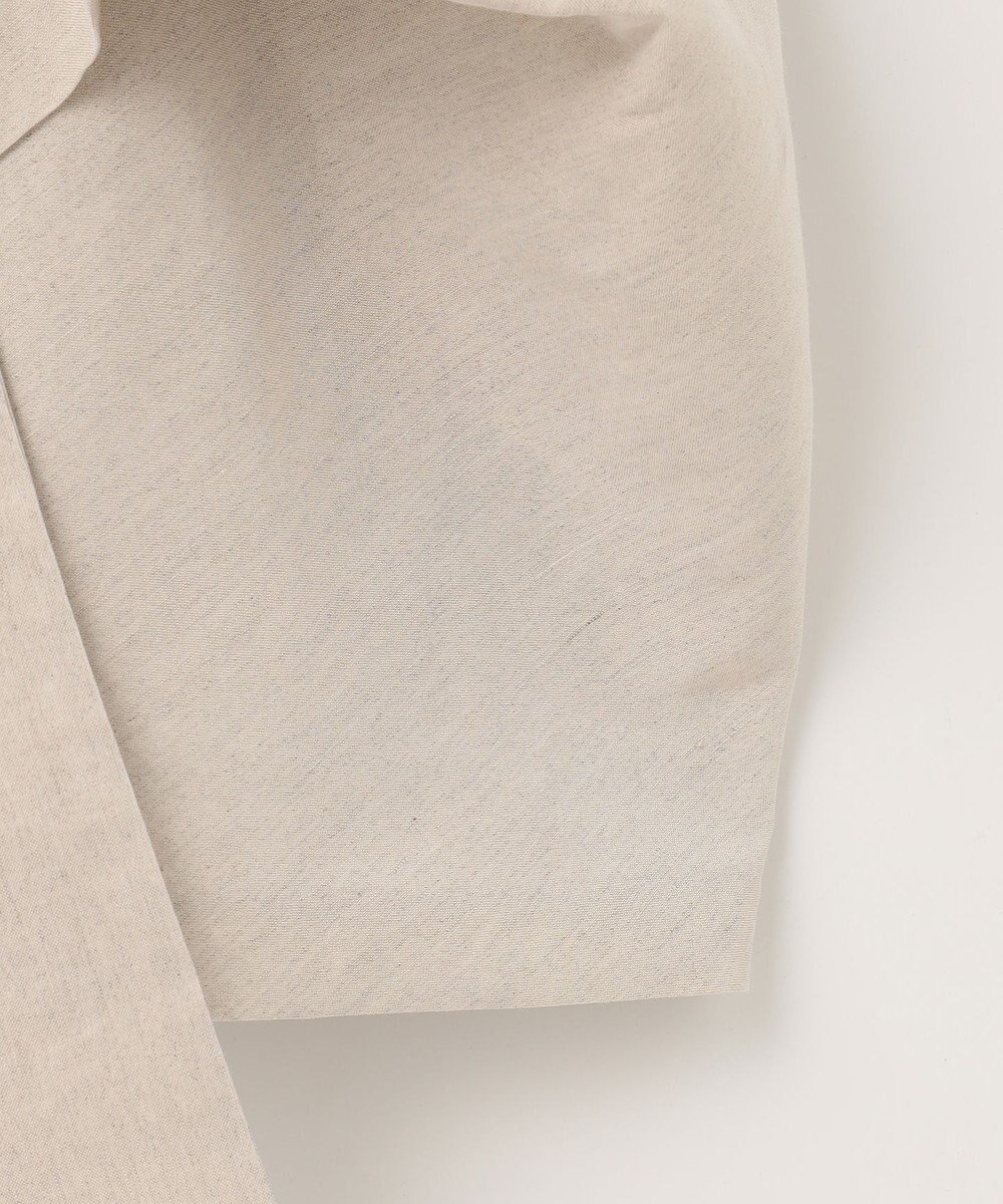 23区 L 【洗える】リネンレーヨンストレッチ キャミソール ブラウス 