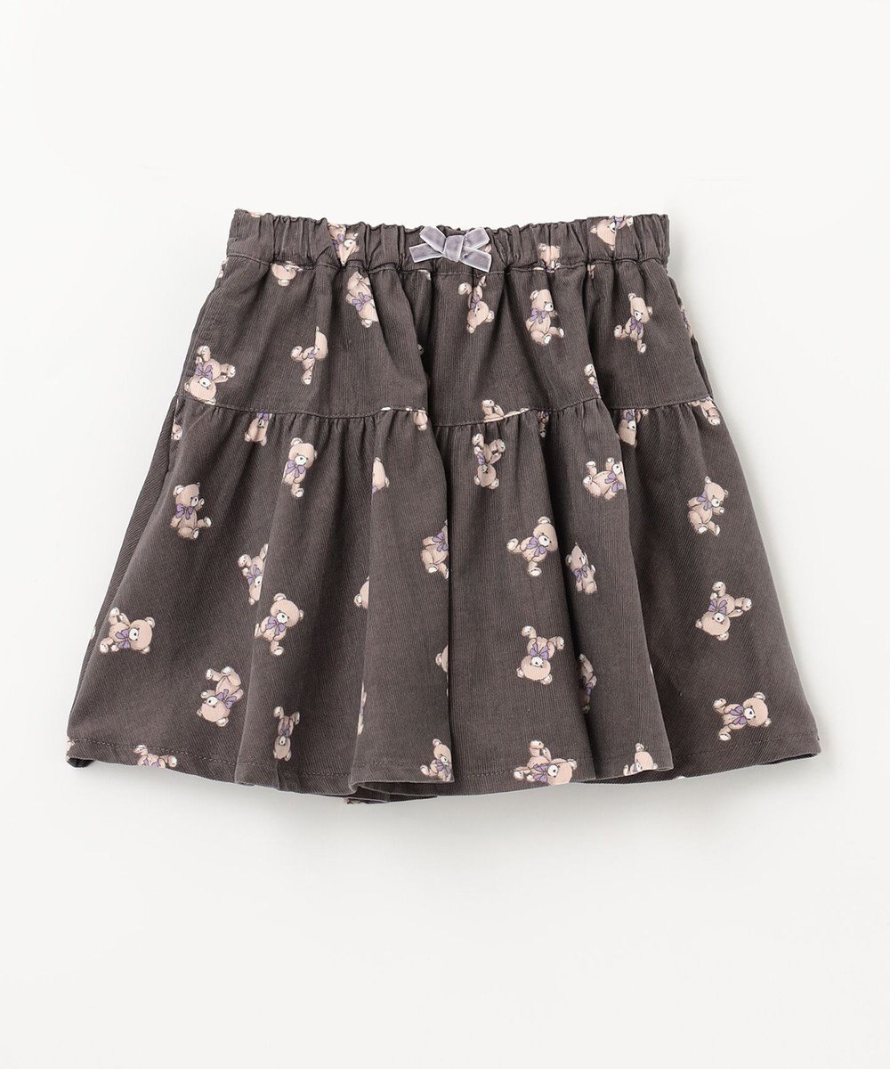 ANY KIDS チェック柄/アニマル柄スカパン 