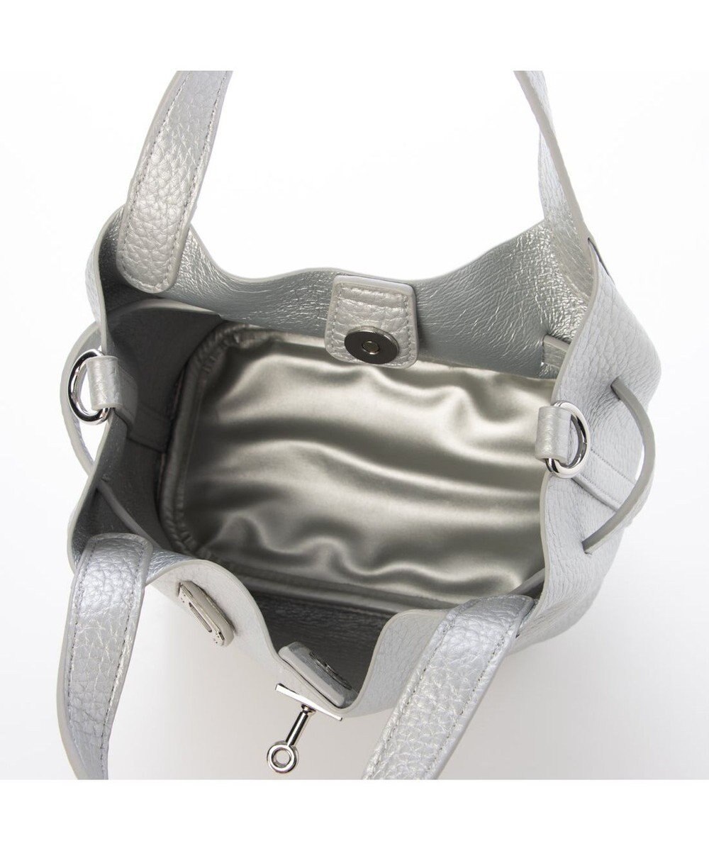 UNBILLION カシュカシュ cachechche / ヒネリ金具ベルトシボミニバッグ 