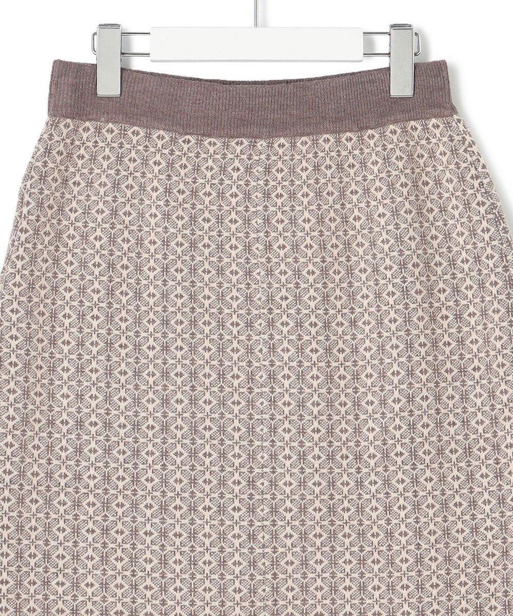 J.PRESS YORK STREET 【WOMEN】ANTI PILLING  JACQUARD スカート 