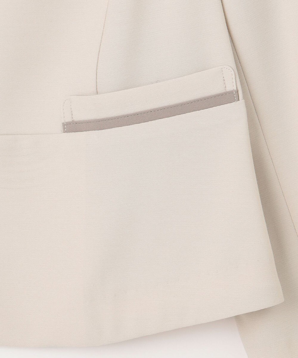 ANY SIS L 【洗える】バイカラードビー ジャケット 