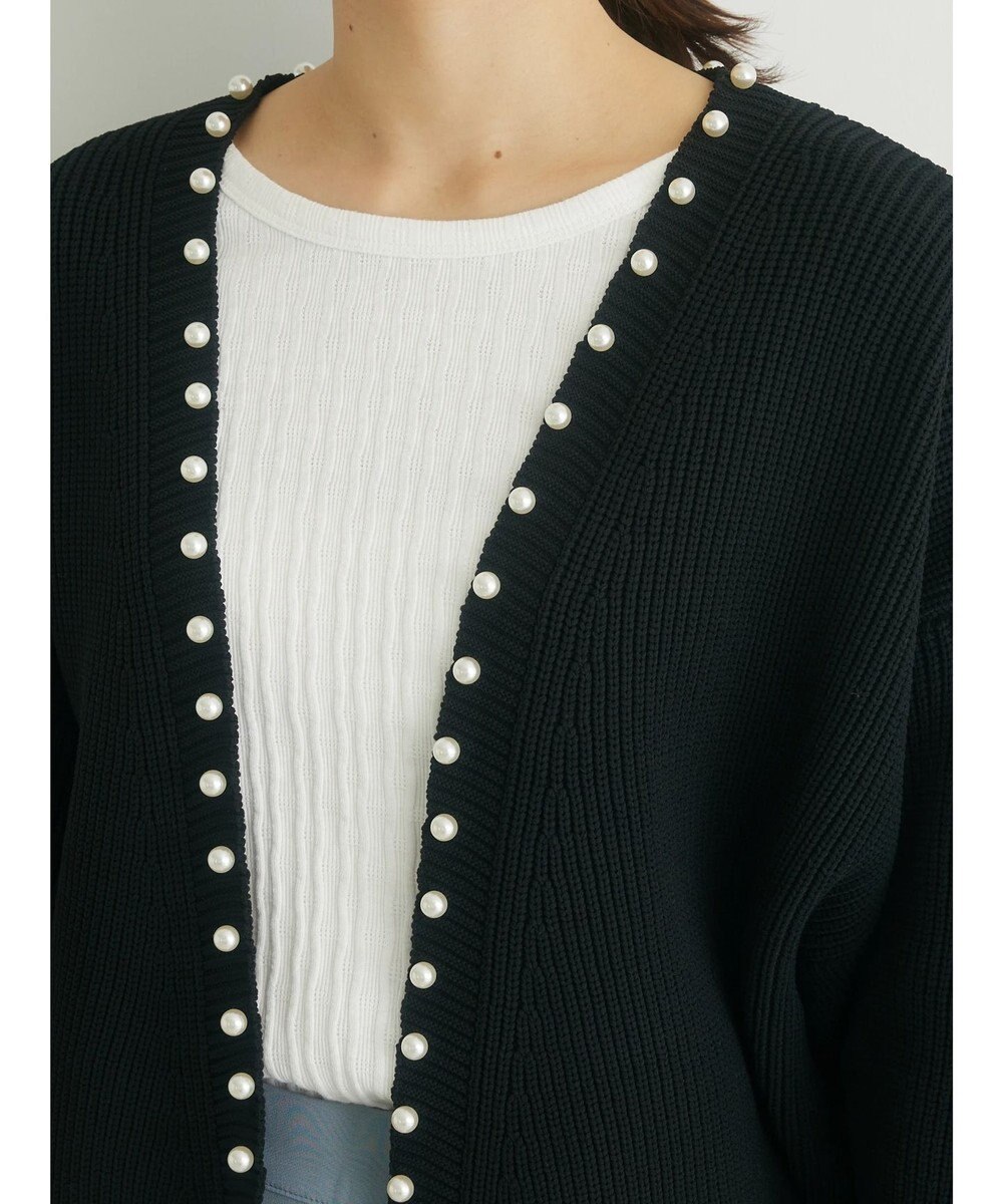 Green Parks ・ＥＬＥＮＣＡＲＥ　ＤＵＥ　パールツキトッパーカーデ 