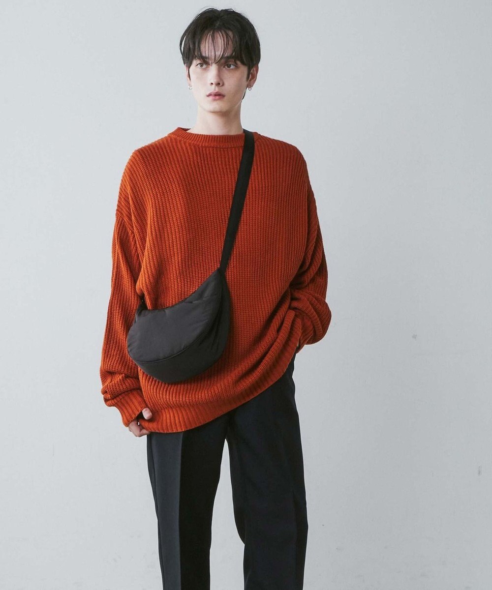 WEGO カラーハーフムーンショルダー 