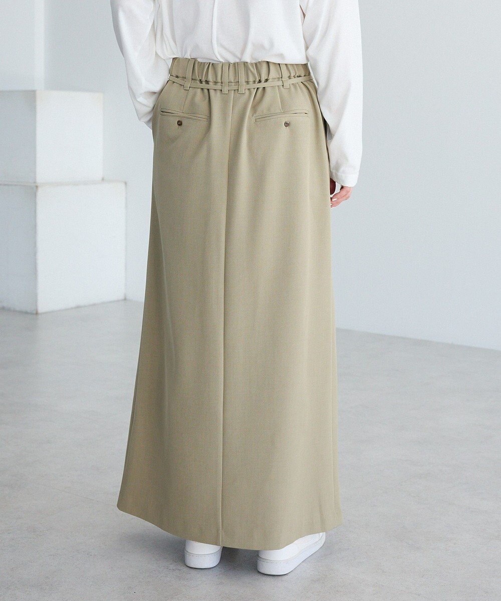 CRAFT STANDARD BOUTIQUE フロントタックロングスカート 