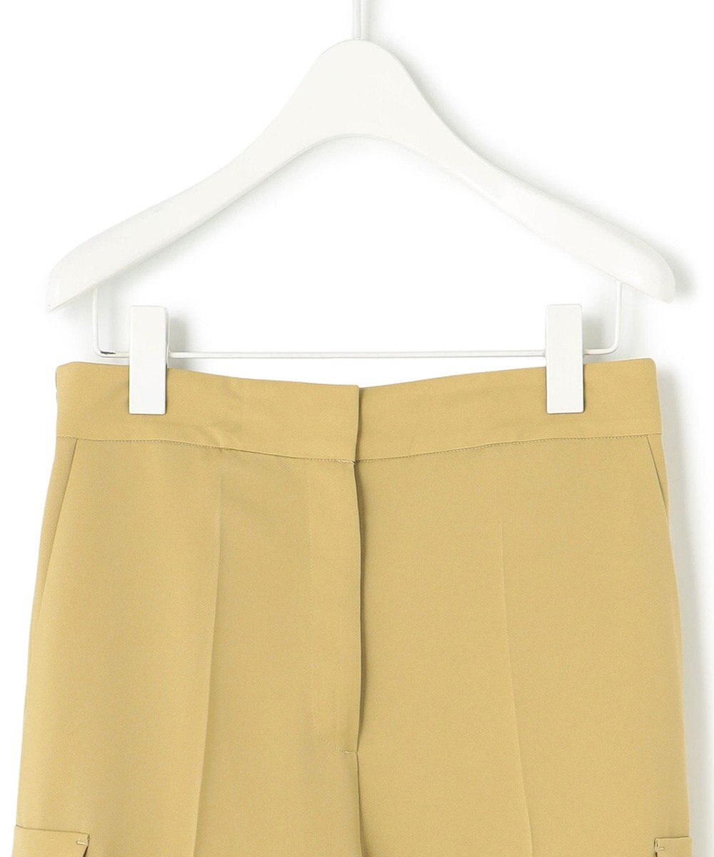 ICB L 【接触冷感・UVケア・吸水速乾・防シワ・洗える】 ドレープツイル カーゴパンツ 