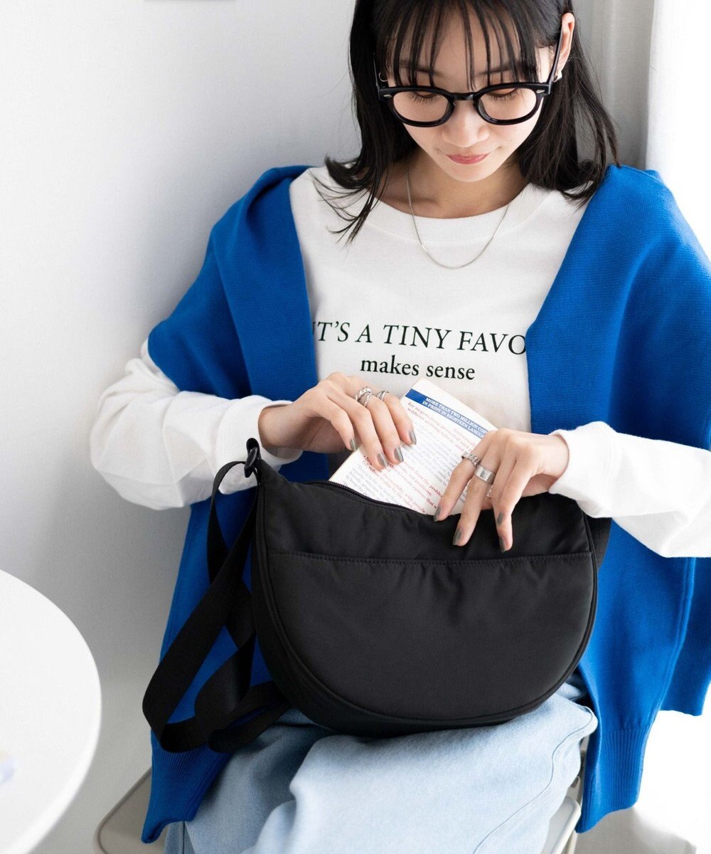 WEGO カラーハーフムーンショルダー 