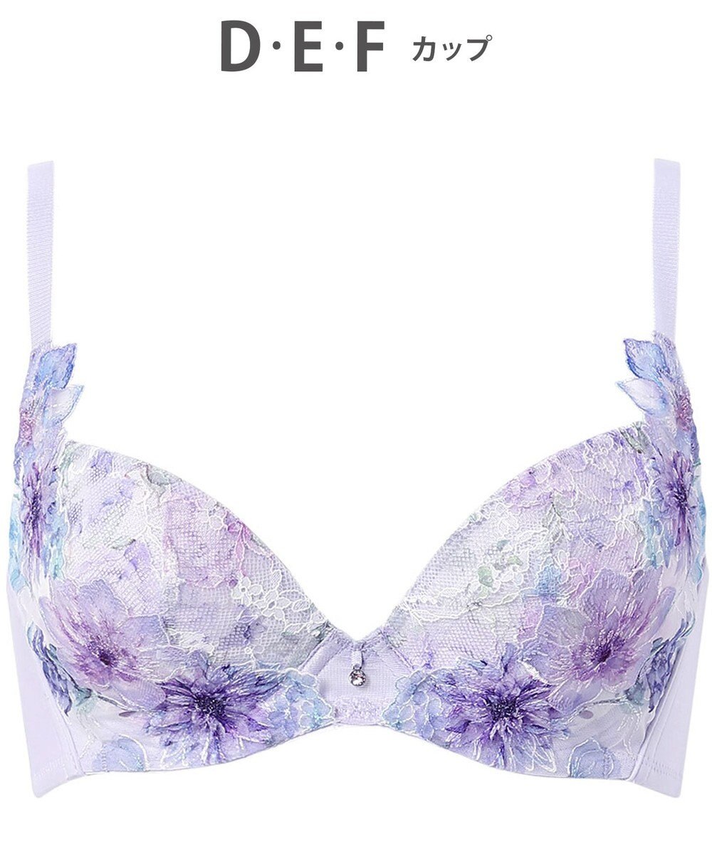 WACOAL ブラジャー 【ハグするブラ】 体温を感知してカラダになじむ 谷間メイク 脇高設計 レディース BXB478 /ワコール 