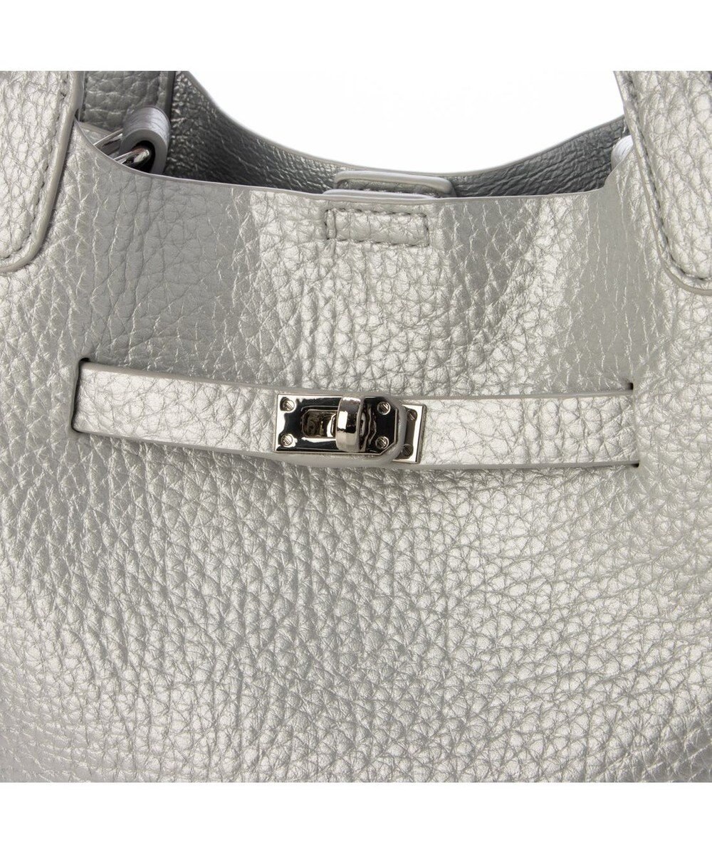 UNBILLION カシュカシュ cachechche / ヒネリ金具ベルトシボミニバッグ 