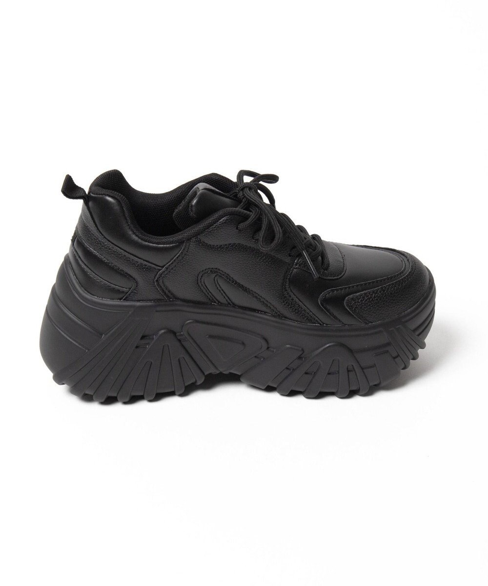 WEGO ボリュームレースアップスニーカー 