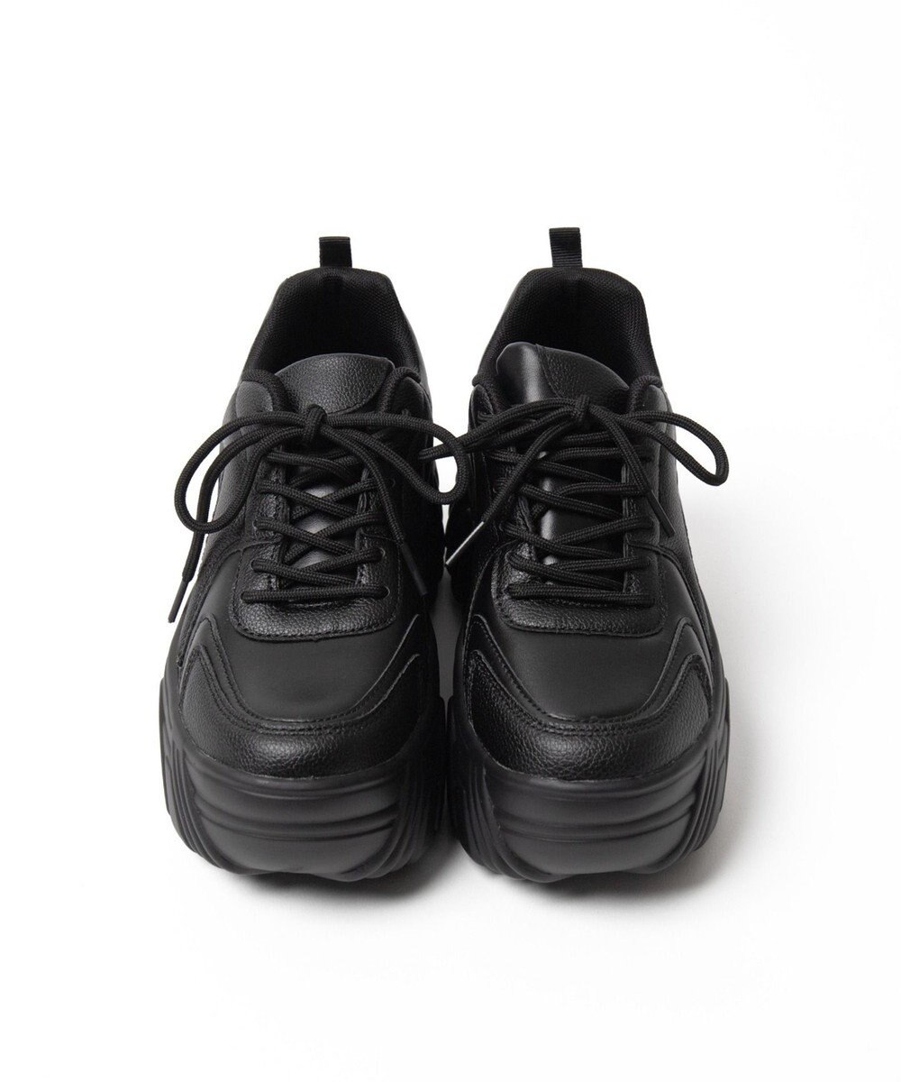 WEGO ボリュームレースアップスニーカー 