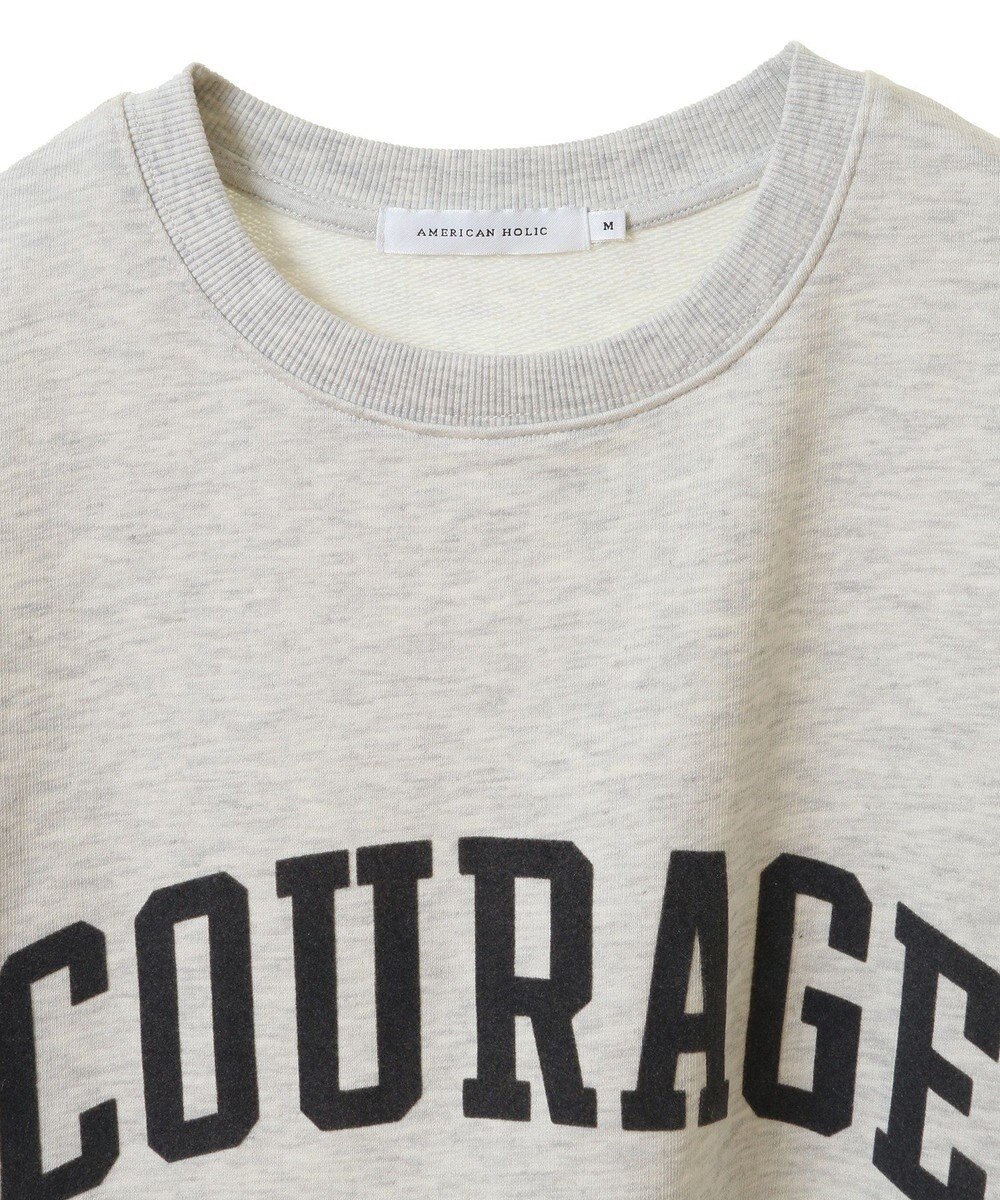 AMERICAN HOLIC ＣＯＹＲＡＧＥフロッキーロングスウェット2 