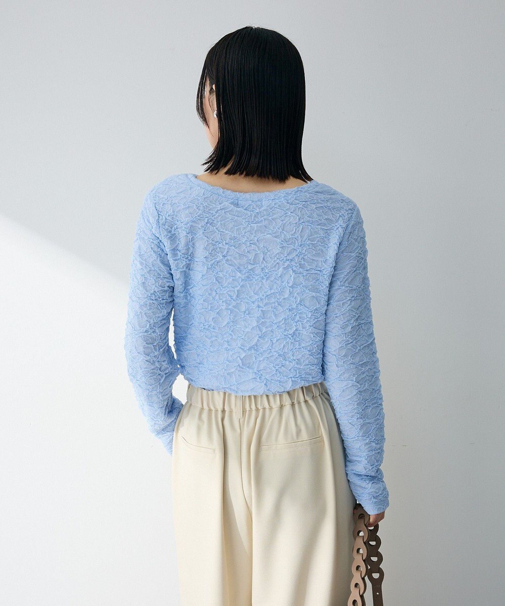 Green Parks 表面感ポコポコプルオーバー 