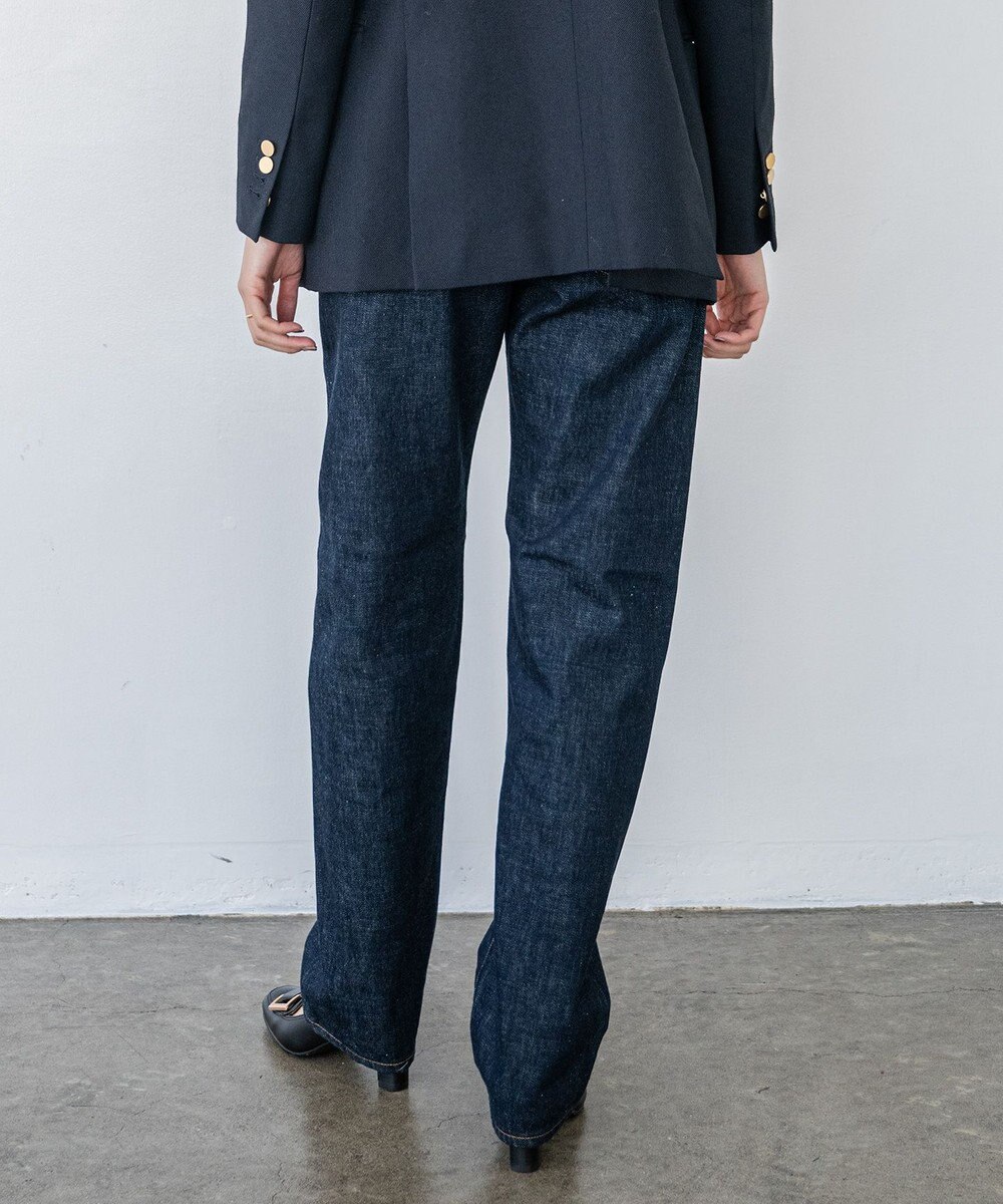 caqu boy`s cutⅡ テーパードストレートデニム ワンウォッシュ 