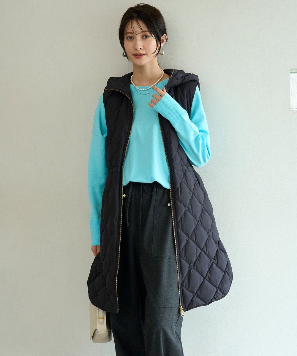 UNFILO 【TAION×UNFILO 】フード付きジレ 