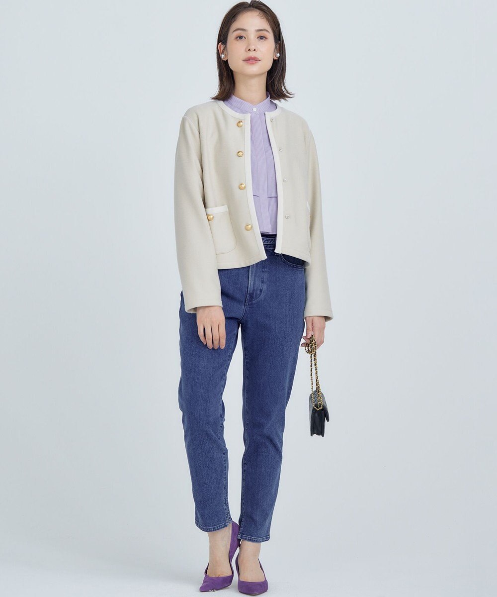 組曲 【WEB限定色あり】フルコーデフリルシャツ 