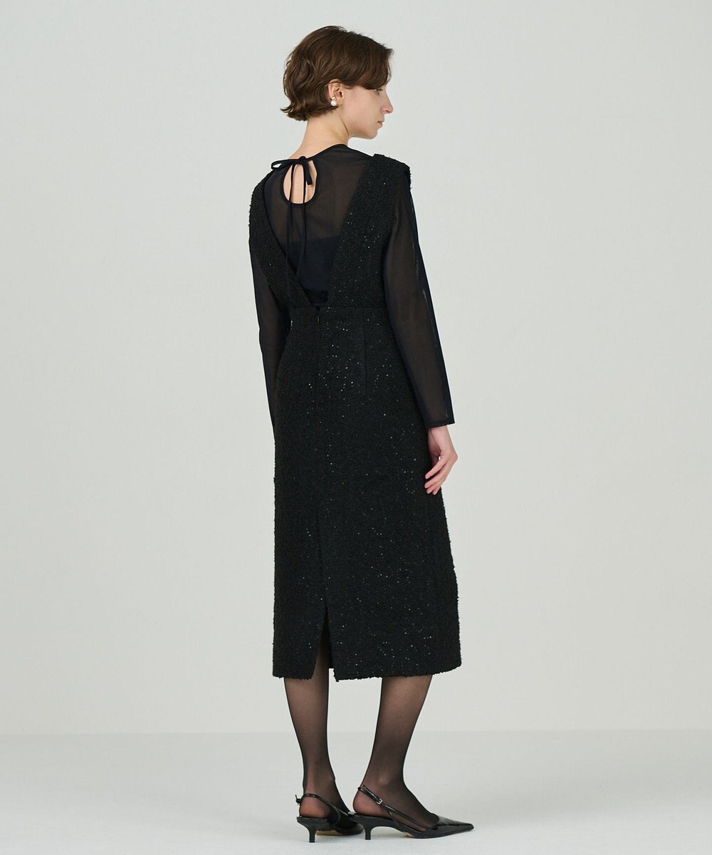 GRACE CONTINENTAL ツイードタイトジャンパースカート 