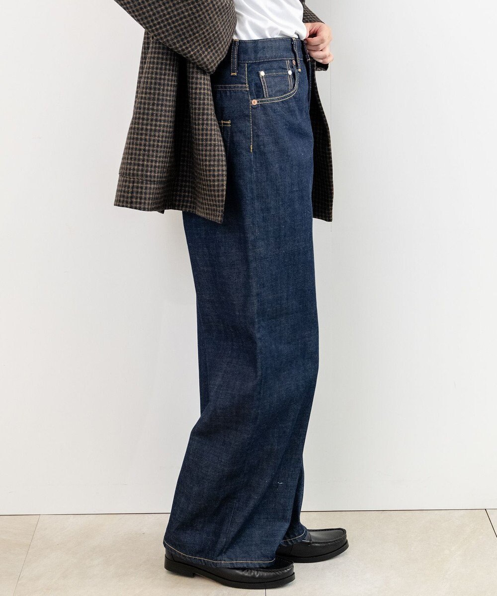 caqu FS wide boy's ワイドシルエットデニム 