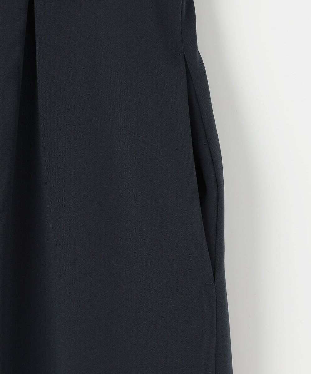 J.PRESS LADIES 【セットアップ対応・洗える】セラテリーダブルクロス ワンピース 