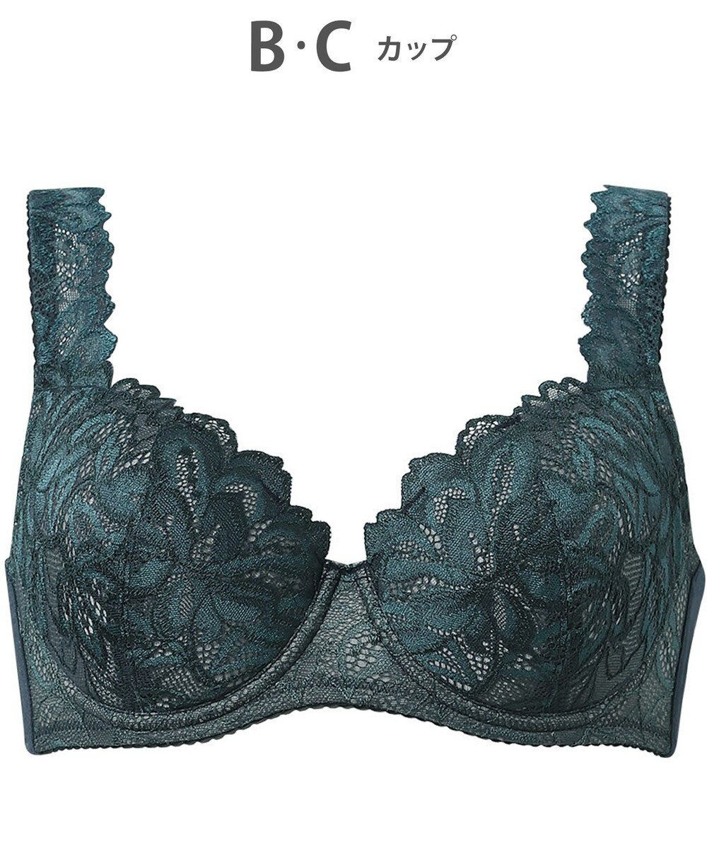 Wing ブラジャー Wing Lesiage 包みこむようなフィット感 安定感のあるつけごこち 肩にくいこみにくい ブラ PB3010 ウイング／ワコール 